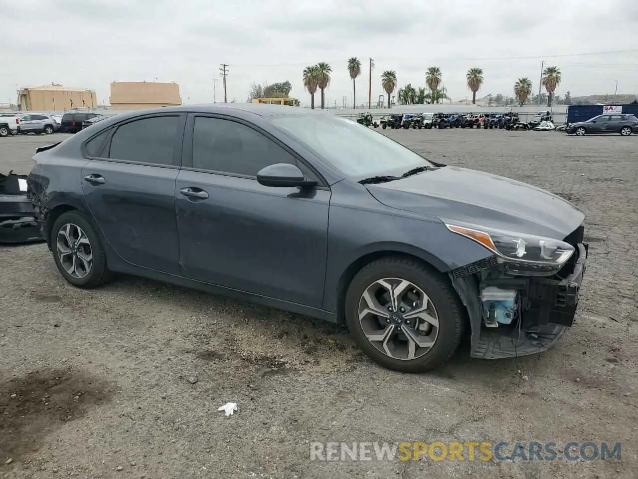 4 Photograph of a damaged car 3KPF24AD5LE248124 KIA FORTE 2020