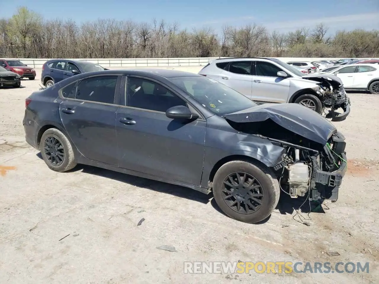 4 Photograph of a damaged car 3KPF24AD5LE249550 KIA FORTE 2020