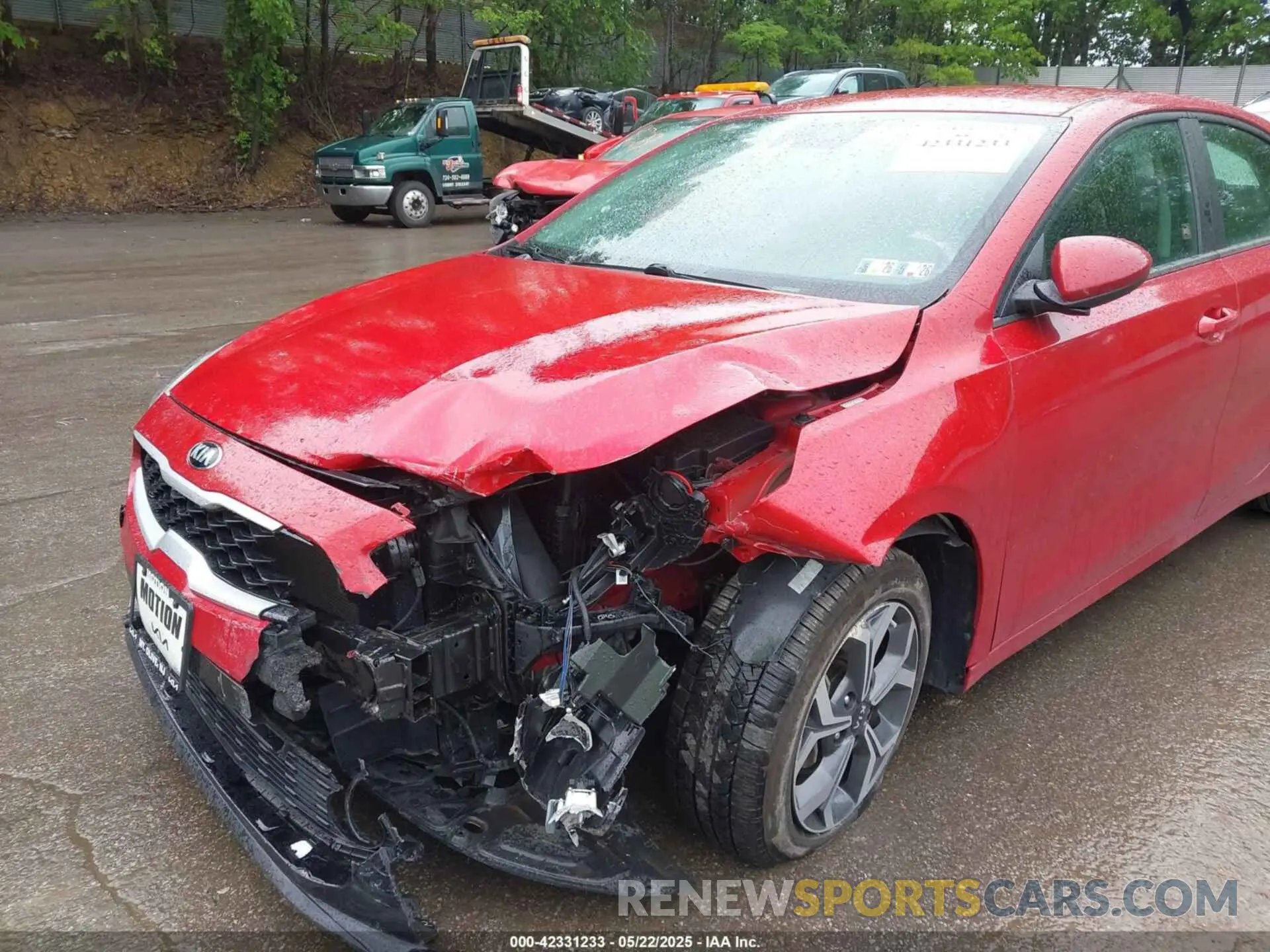 6 Photograph of a damaged car 3KPF24AD5LE255316 KIA FORTE 2020