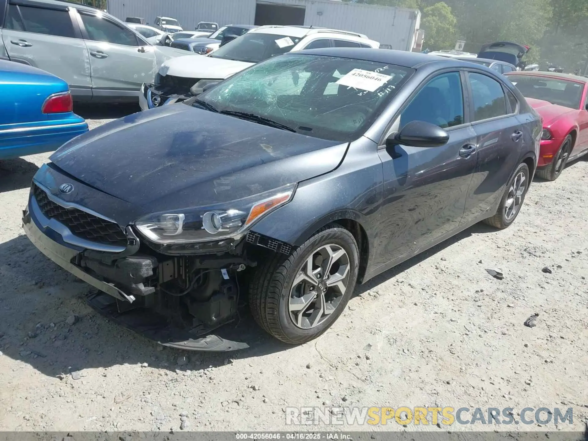 2 Photograph of a damaged car 3KPF24AD6LE167567 KIA FORTE 2020