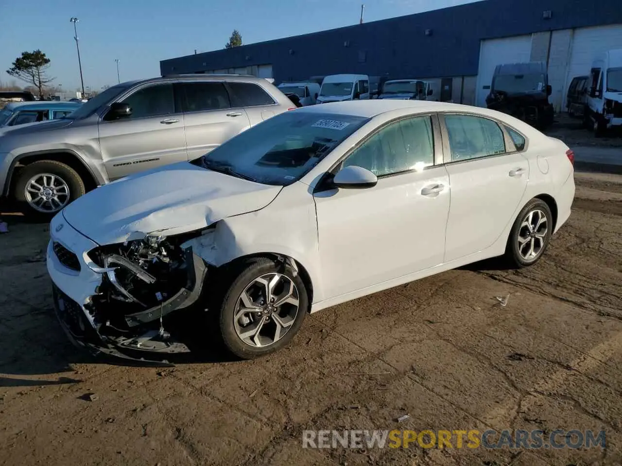 1 Photograph of a damaged car 3KPF24AD6LE186569 KIA FORTE 2020