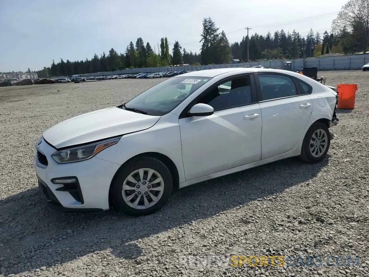1 Photograph of a damaged car 3KPF24AD6LE189455 KIA FORTE 2020