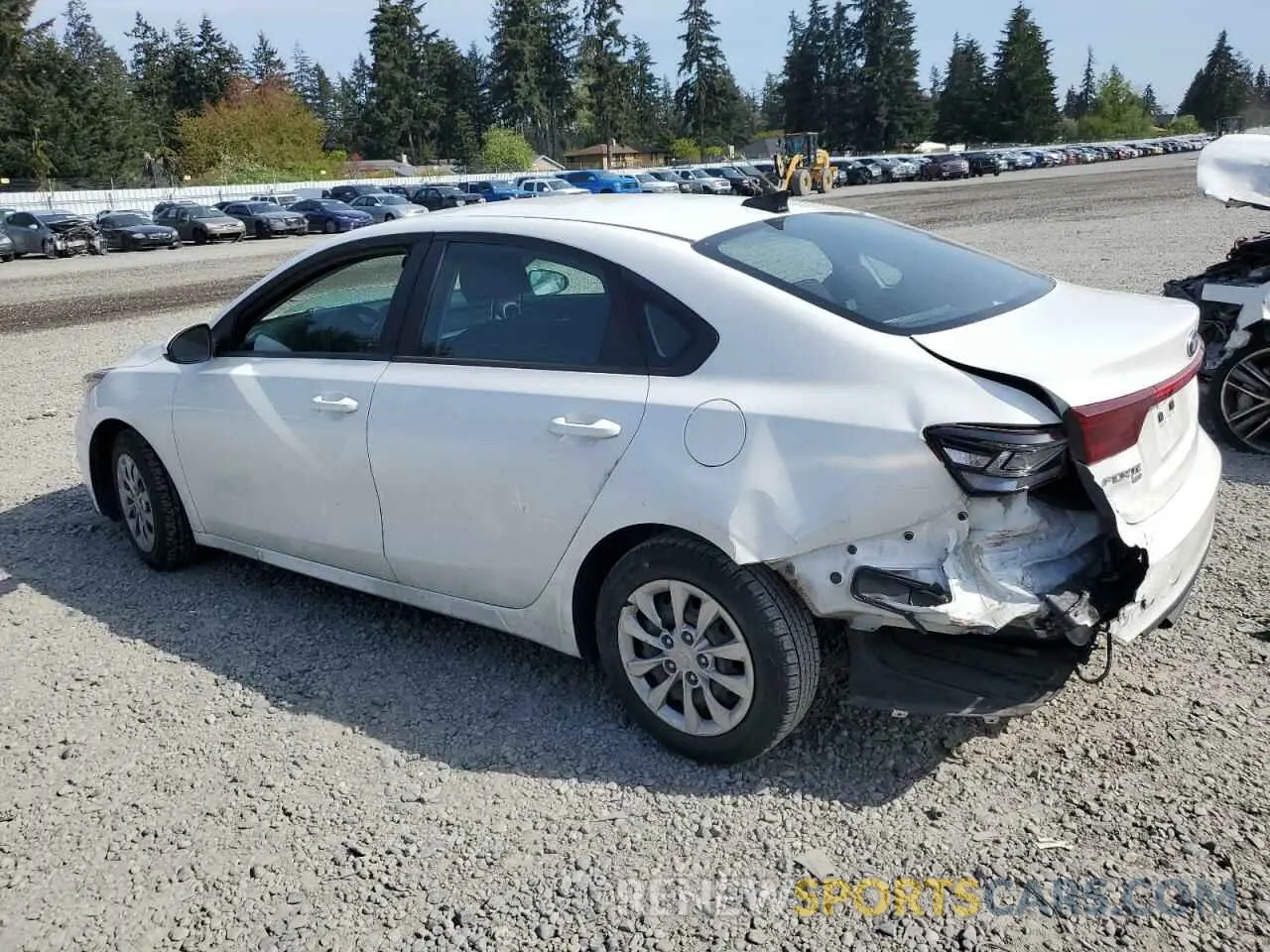 2 Photograph of a damaged car 3KPF24AD6LE189455 KIA FORTE 2020