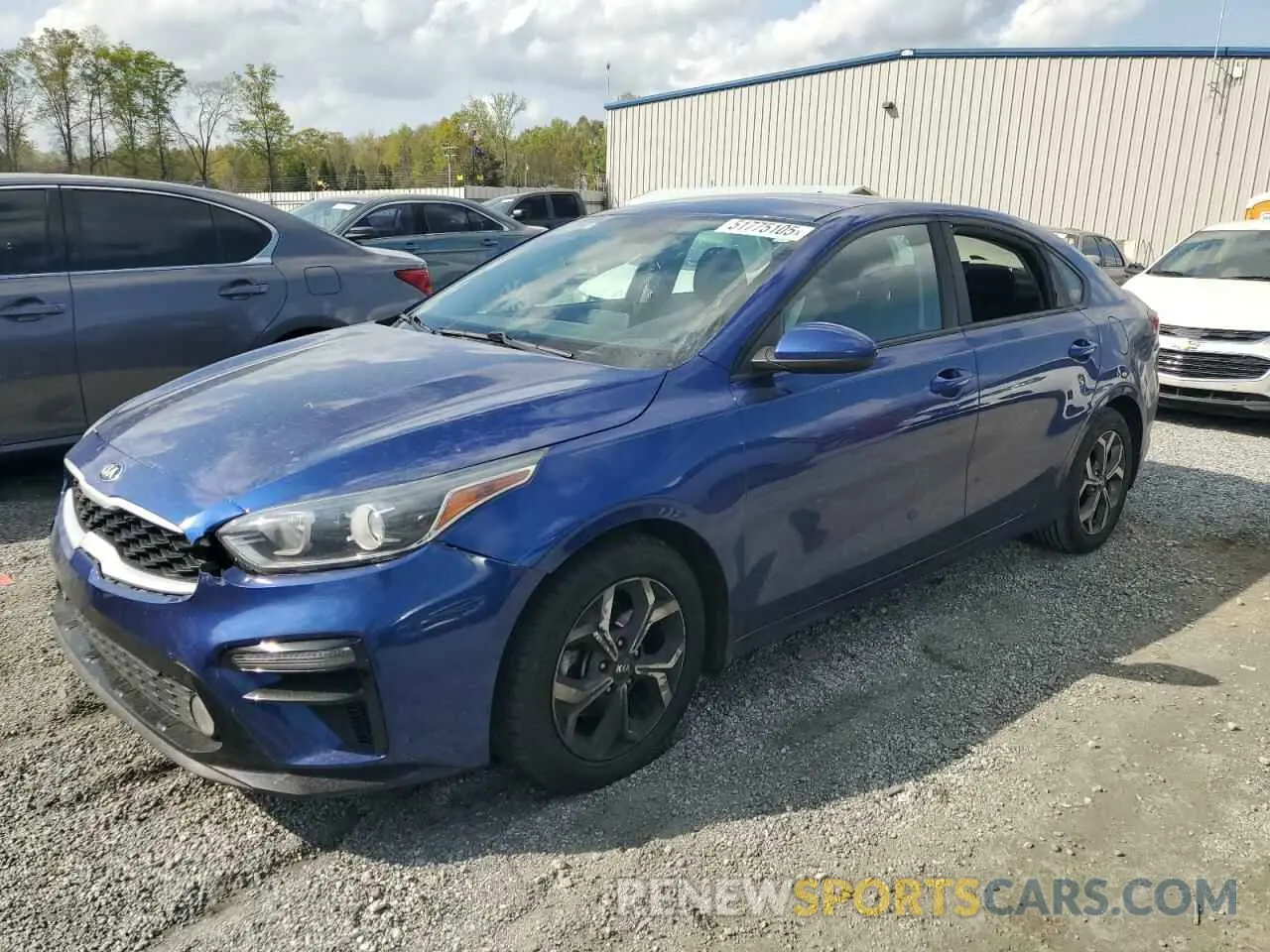 1 Photograph of a damaged car 3KPF24AD6LE202799 KIA FORTE 2020