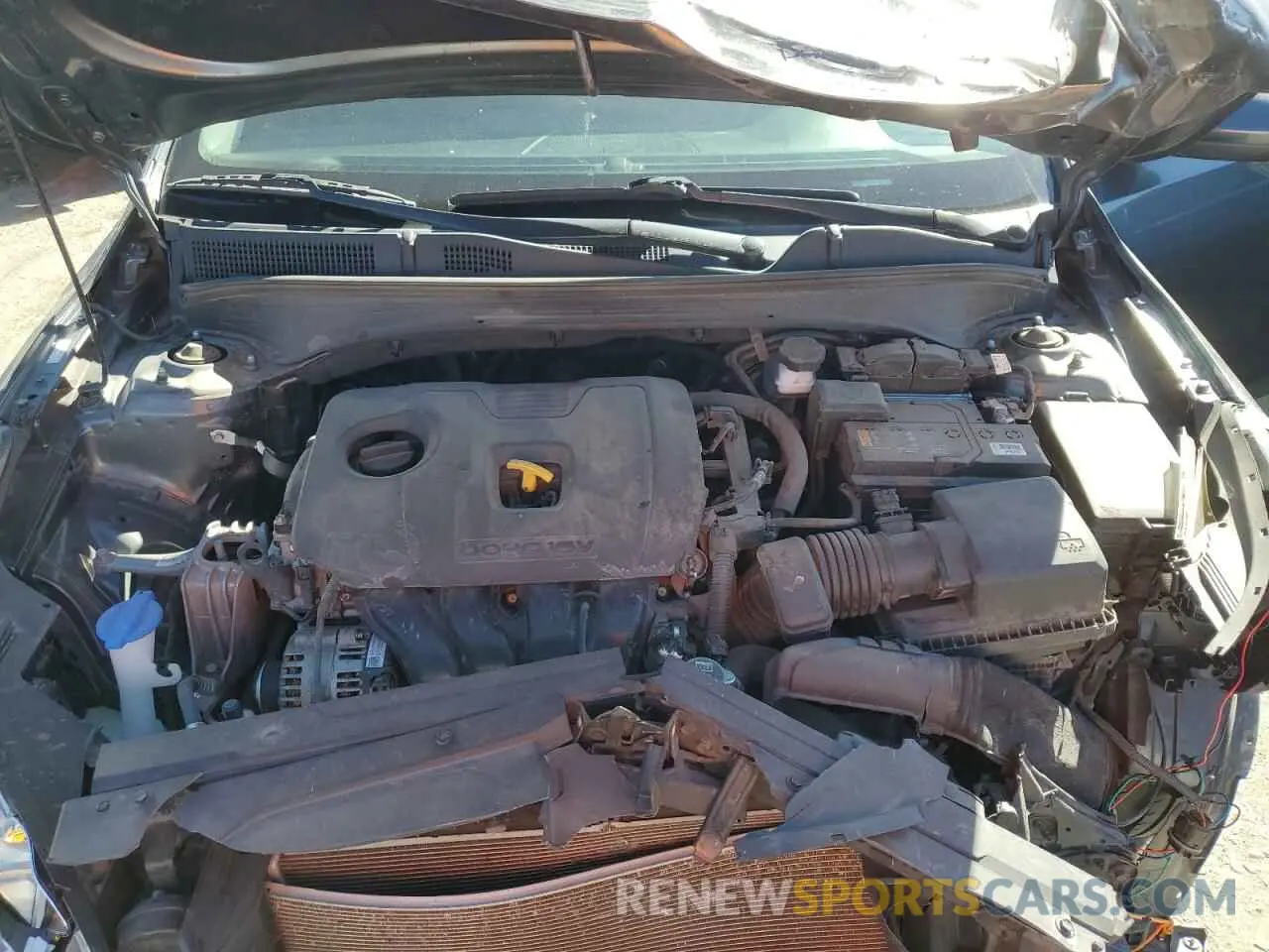 11 Photograph of a damaged car 3KPF24AD6LE208196 KIA FORTE 2020