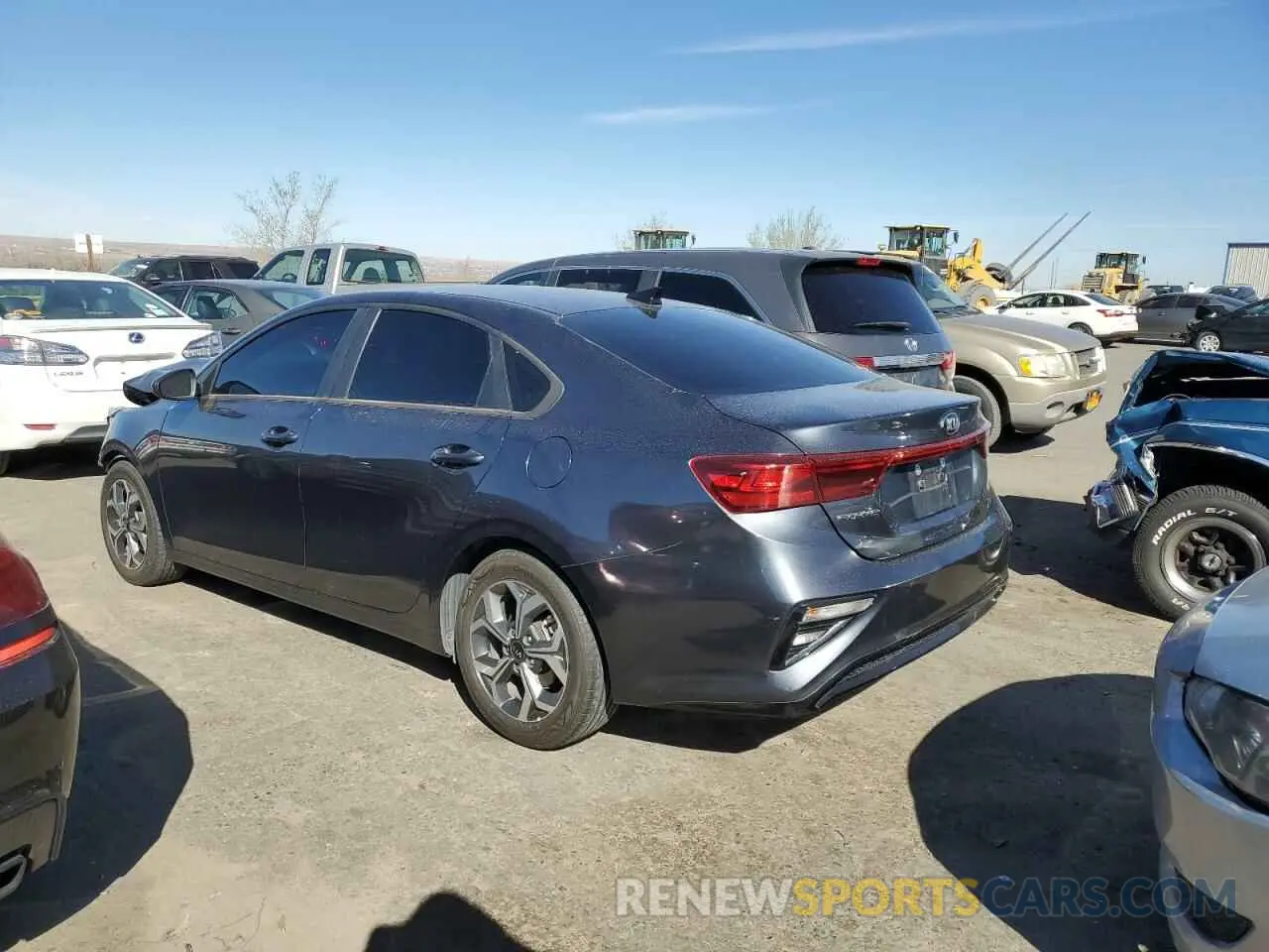 2 Photograph of a damaged car 3KPF24AD6LE208196 KIA FORTE 2020