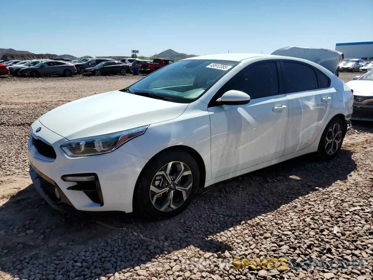 1 Photograph of a damaged car 3KPF24AD6LE222163 KIA FORTE 2020