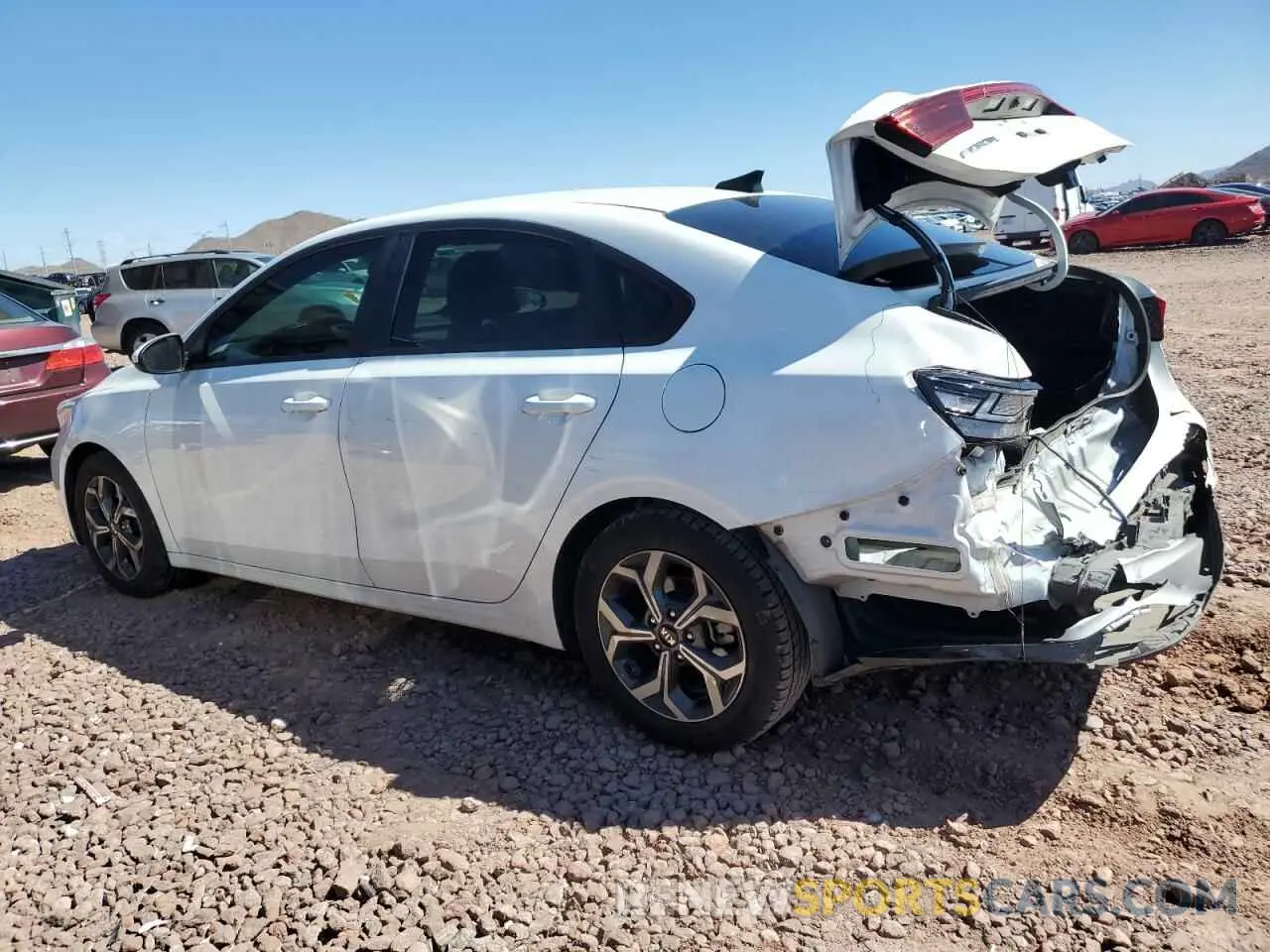 2 Photograph of a damaged car 3KPF24AD6LE222163 KIA FORTE 2020