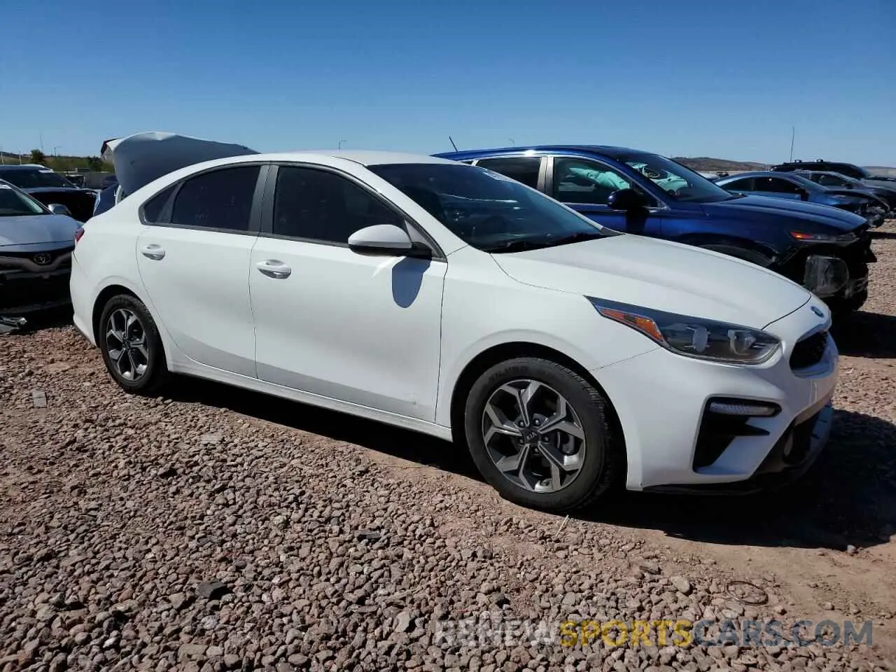 4 Photograph of a damaged car 3KPF24AD6LE222163 KIA FORTE 2020