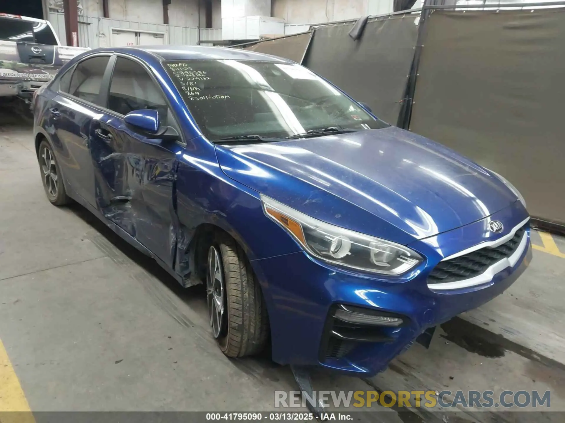 1 Photograph of a damaged car 3KPF24AD6LE229162 KIA FORTE 2020