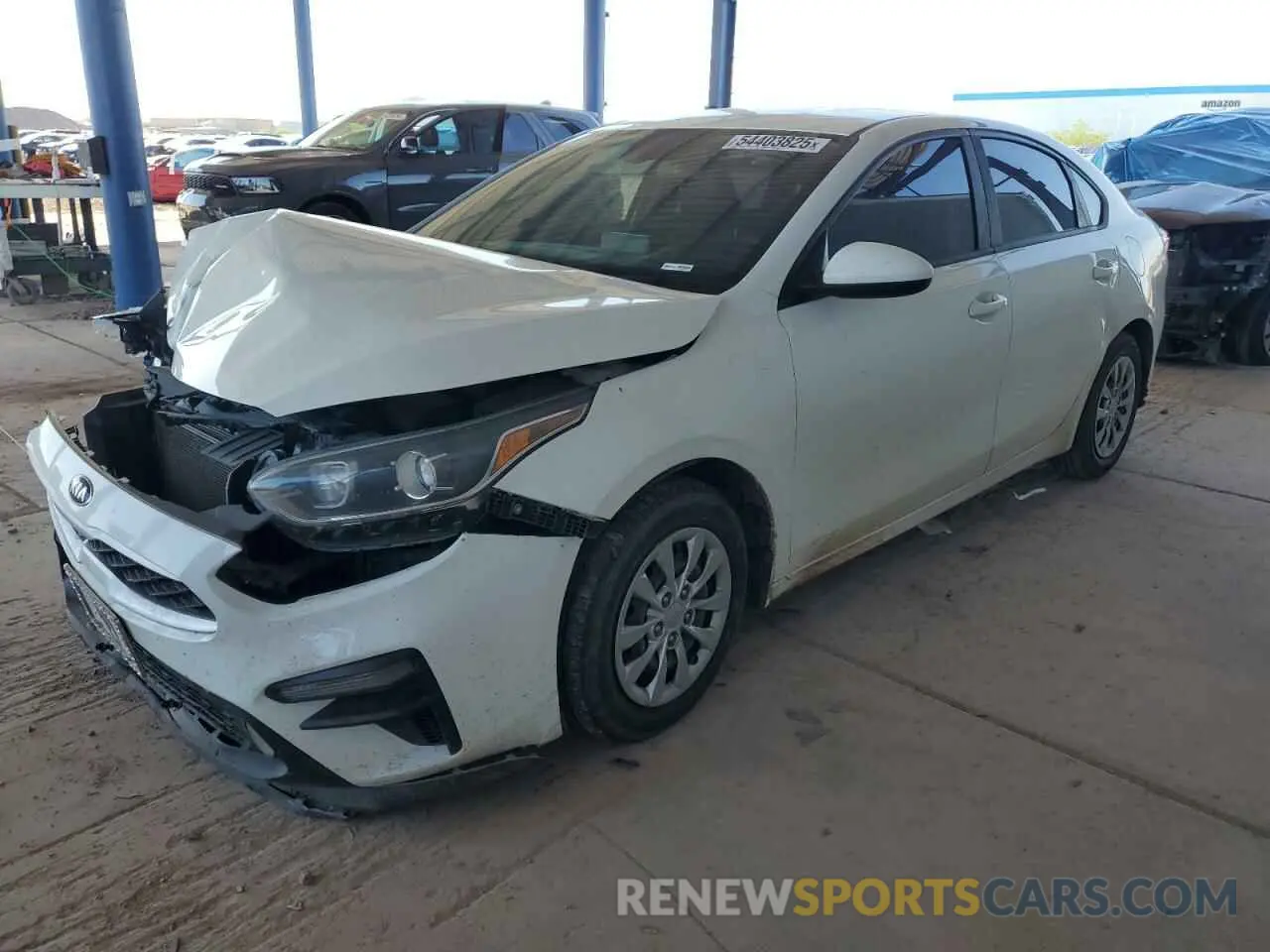 1 Photograph of a damaged car 3KPF24AD6LE236015 KIA FORTE 2020