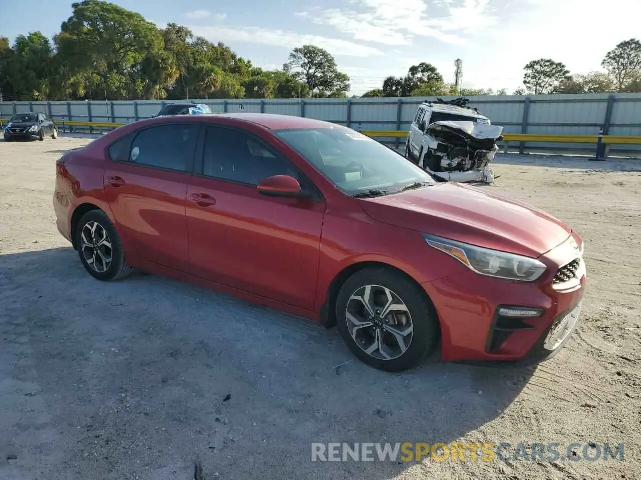 4 Photograph of a damaged car 3KPF24AD6LE236645 KIA FORTE 2020