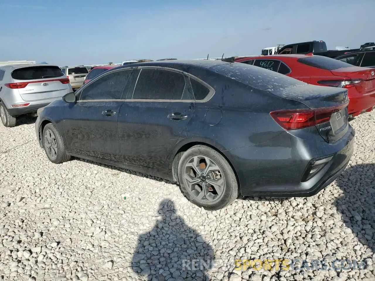 2 Photograph of a damaged car 3KPF24AD6LE239271 KIA FORTE 2020