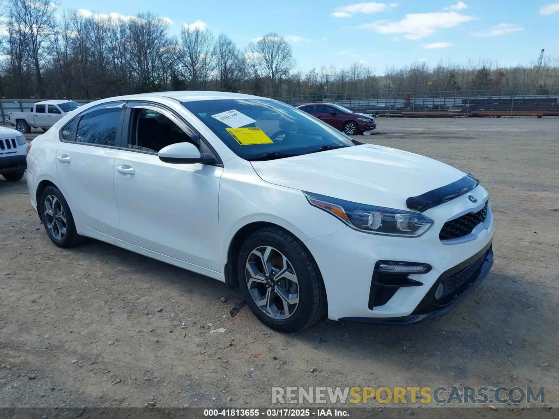 1 Photograph of a damaged car 3KPF24AD6LE252277 KIA FORTE 2020