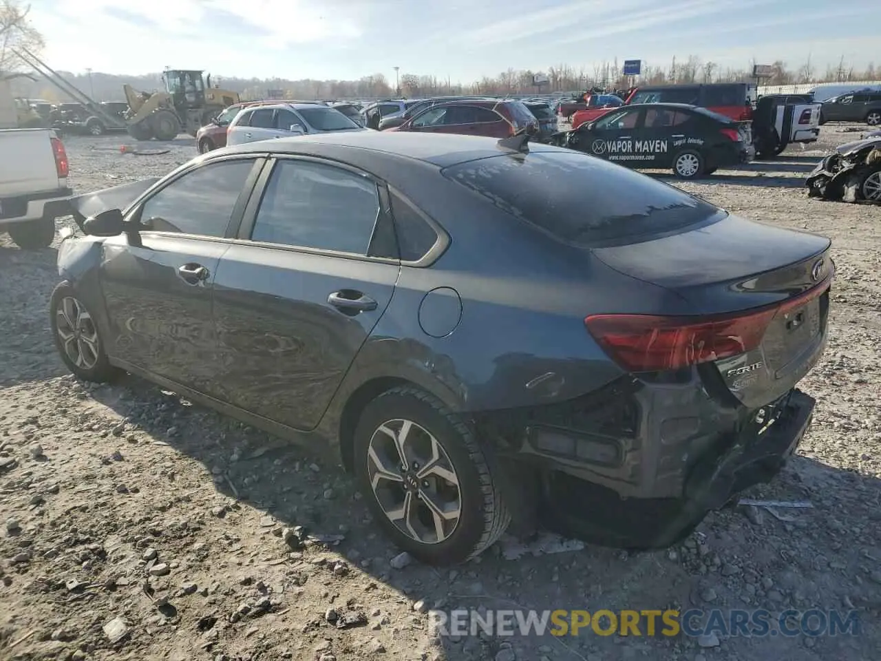 2 Photograph of a damaged car 3KPF24AD7LE143374 KIA FORTE 2020
