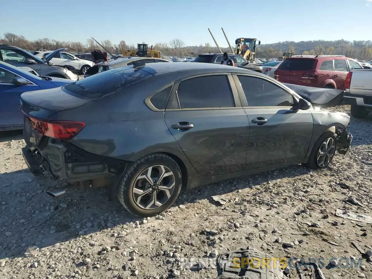 3 Photograph of a damaged car 3KPF24AD7LE143374 KIA FORTE 2020