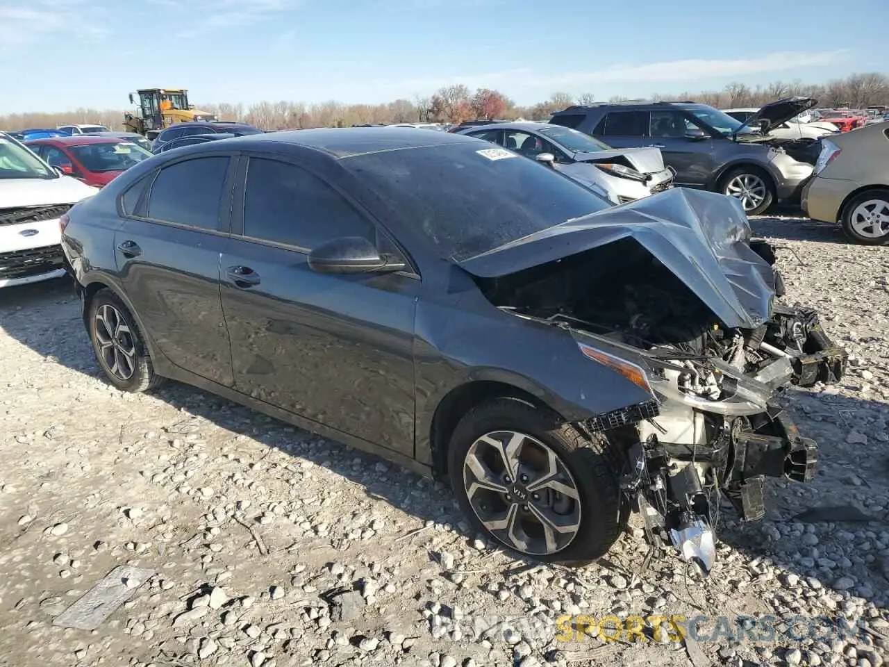 4 Photograph of a damaged car 3KPF24AD7LE143374 KIA FORTE 2020