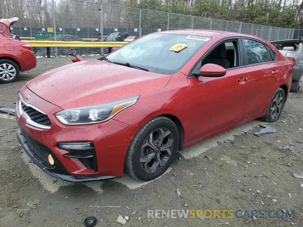 1 Photograph of a damaged car 3KPF24AD7LE150082 KIA FORTE 2020