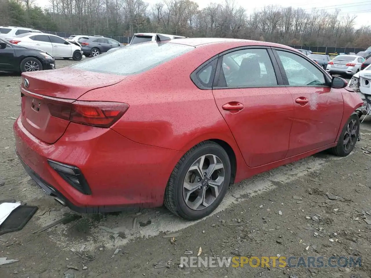 3 Photograph of a damaged car 3KPF24AD7LE150082 KIA FORTE 2020
