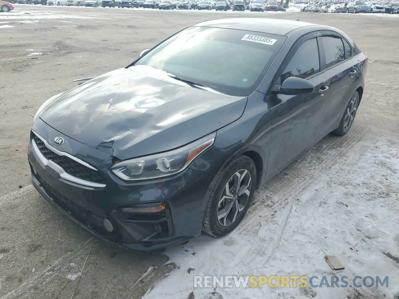 1 Photograph of a damaged car 3KPF24AD7LE150938 KIA FORTE 2020