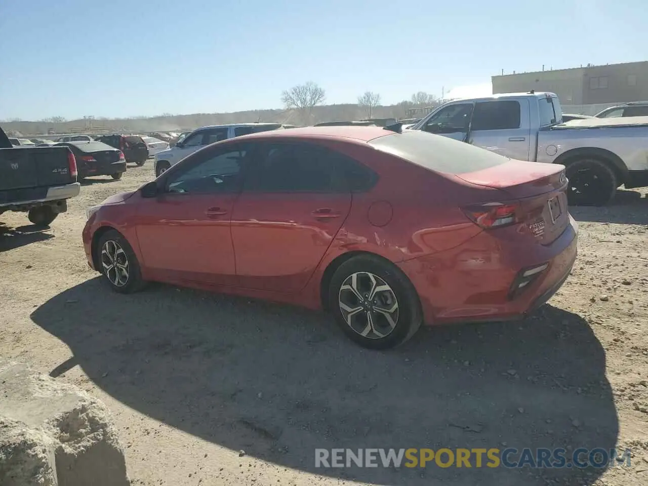 2 Photograph of a damaged car 3KPF24AD7LE154004 KIA FORTE 2020