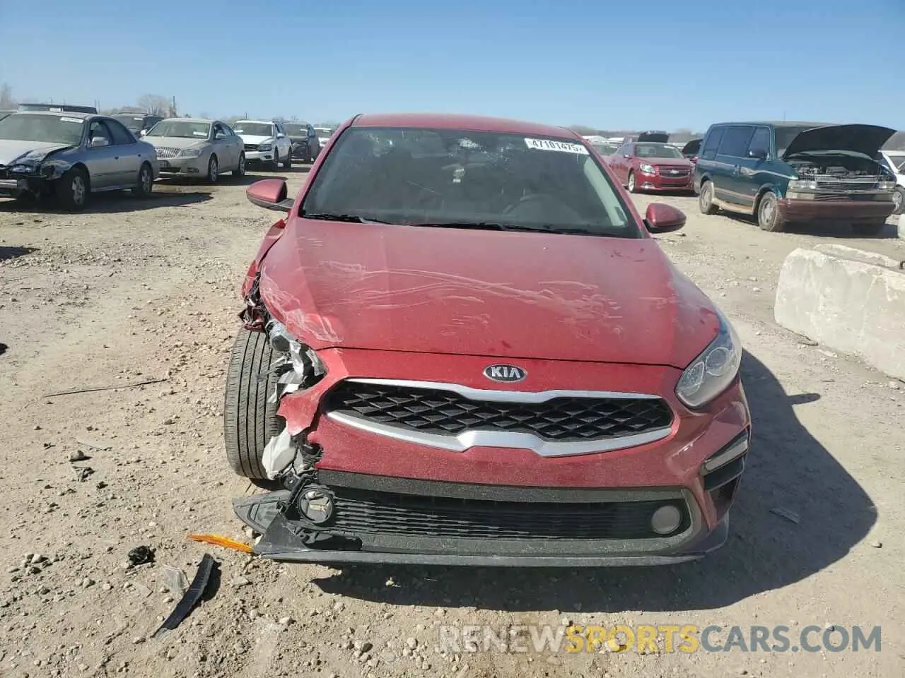 5 Photograph of a damaged car 3KPF24AD7LE154004 KIA FORTE 2020