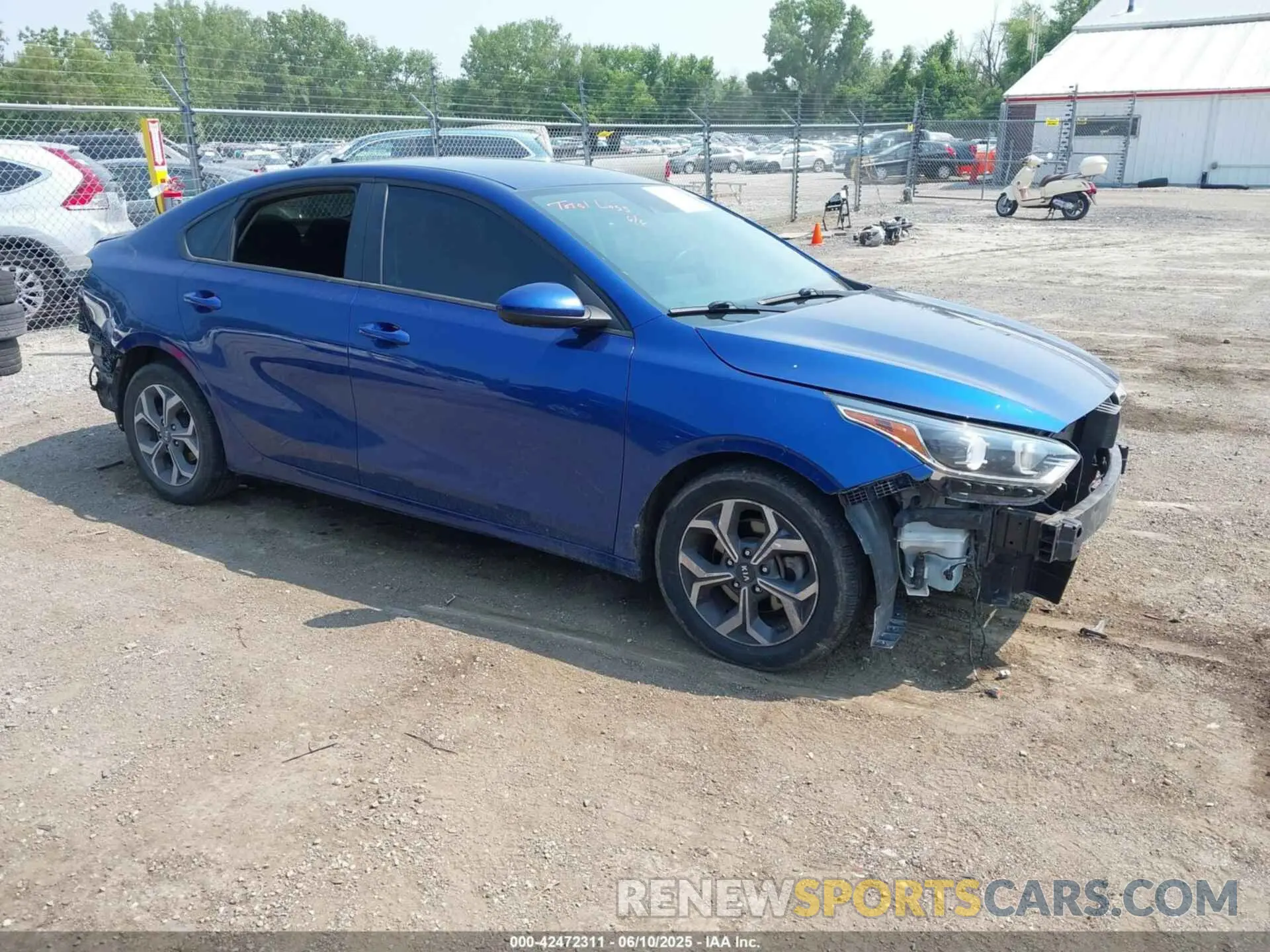 1 Photograph of a damaged car 3KPF24AD7LE159932 KIA FORTE 2020