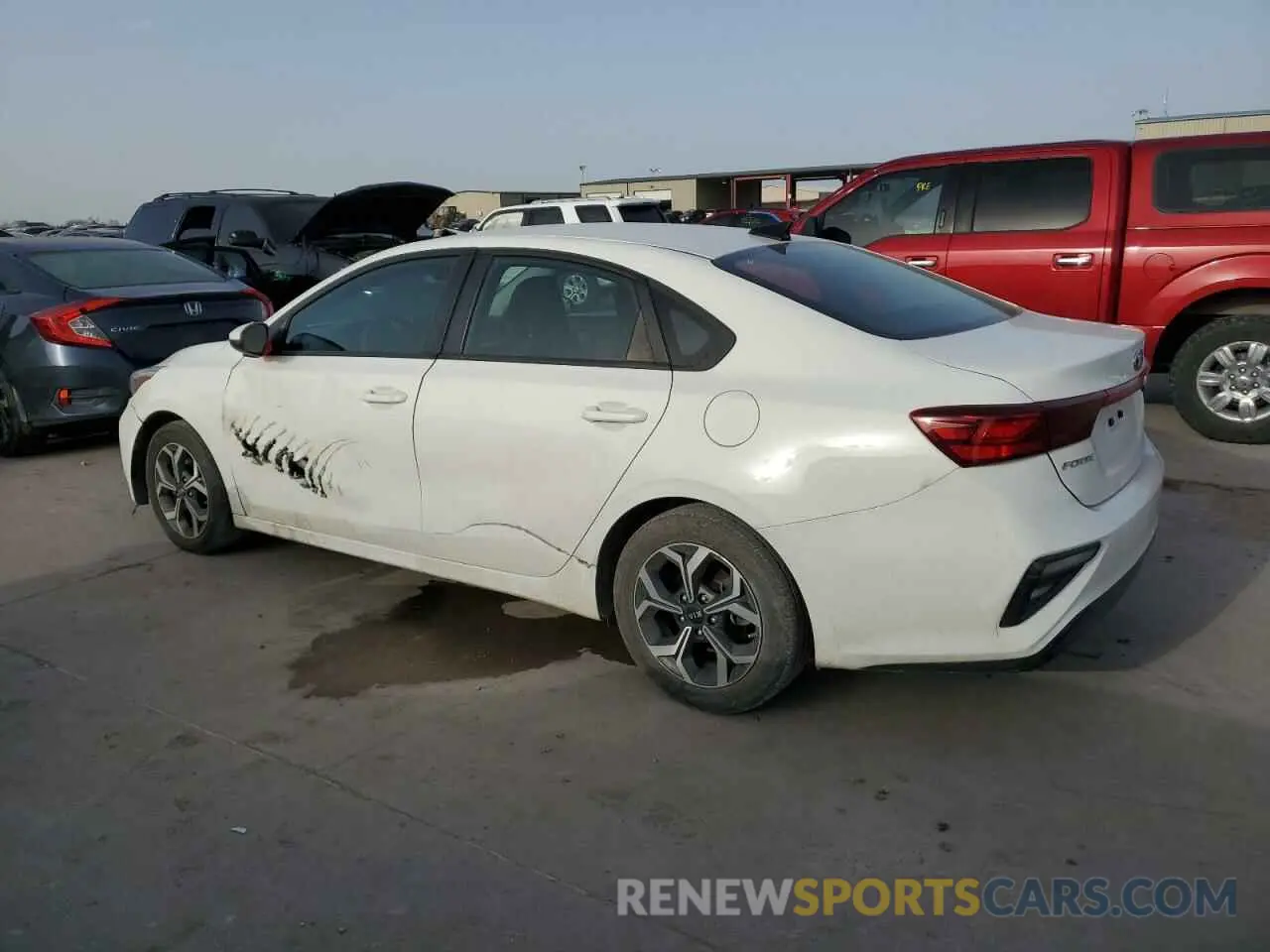 2 Photograph of a damaged car 3KPF24AD7LE174348 KIA FORTE 2020