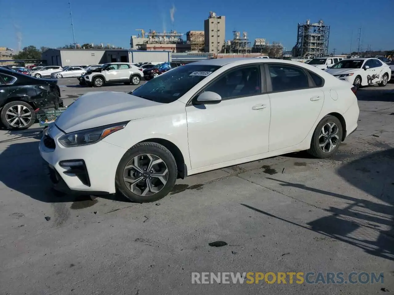 1 Photograph of a damaged car 3KPF24AD7LE191439 KIA FORTE 2020