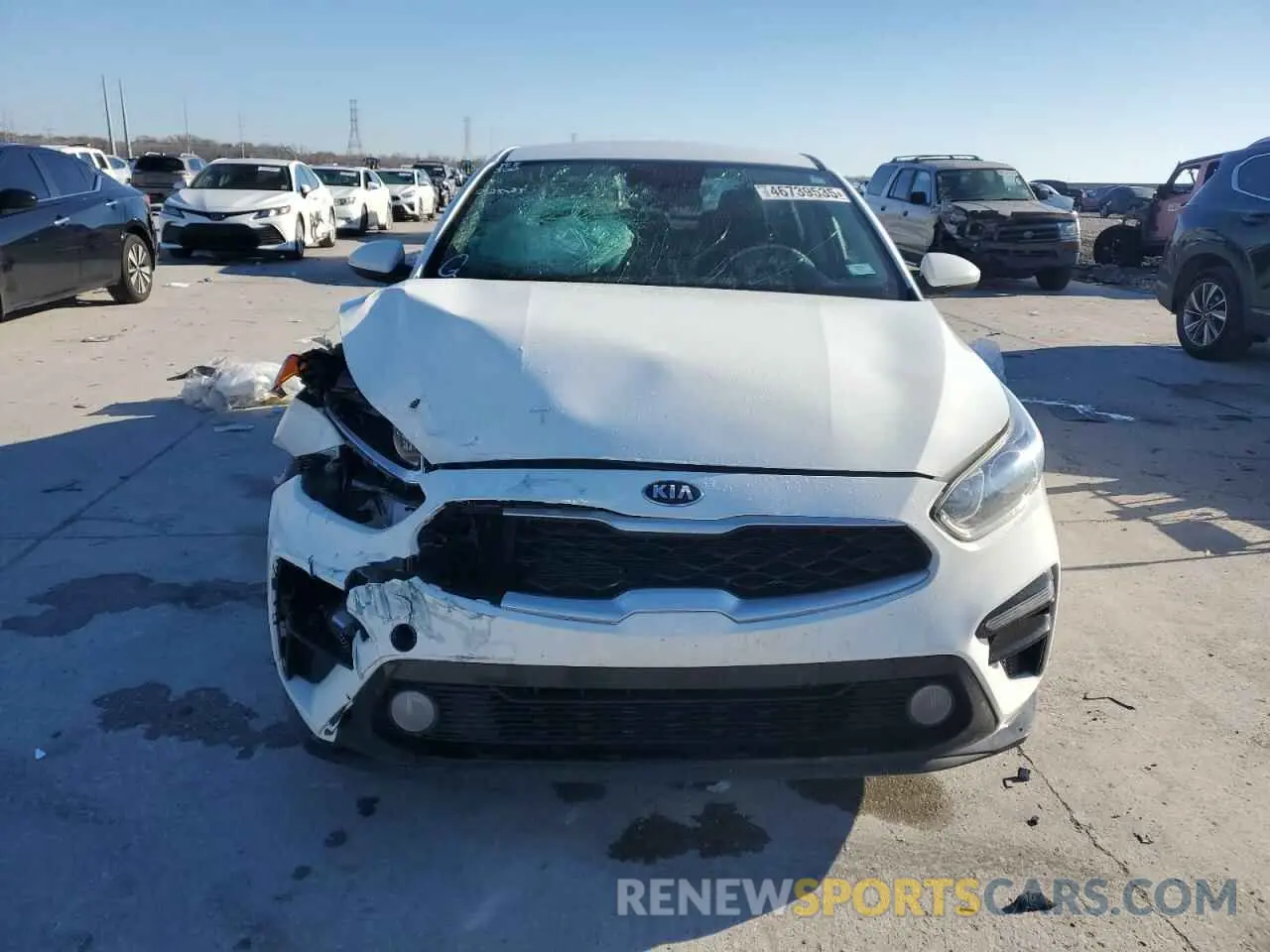 5 Photograph of a damaged car 3KPF24AD7LE191439 KIA FORTE 2020