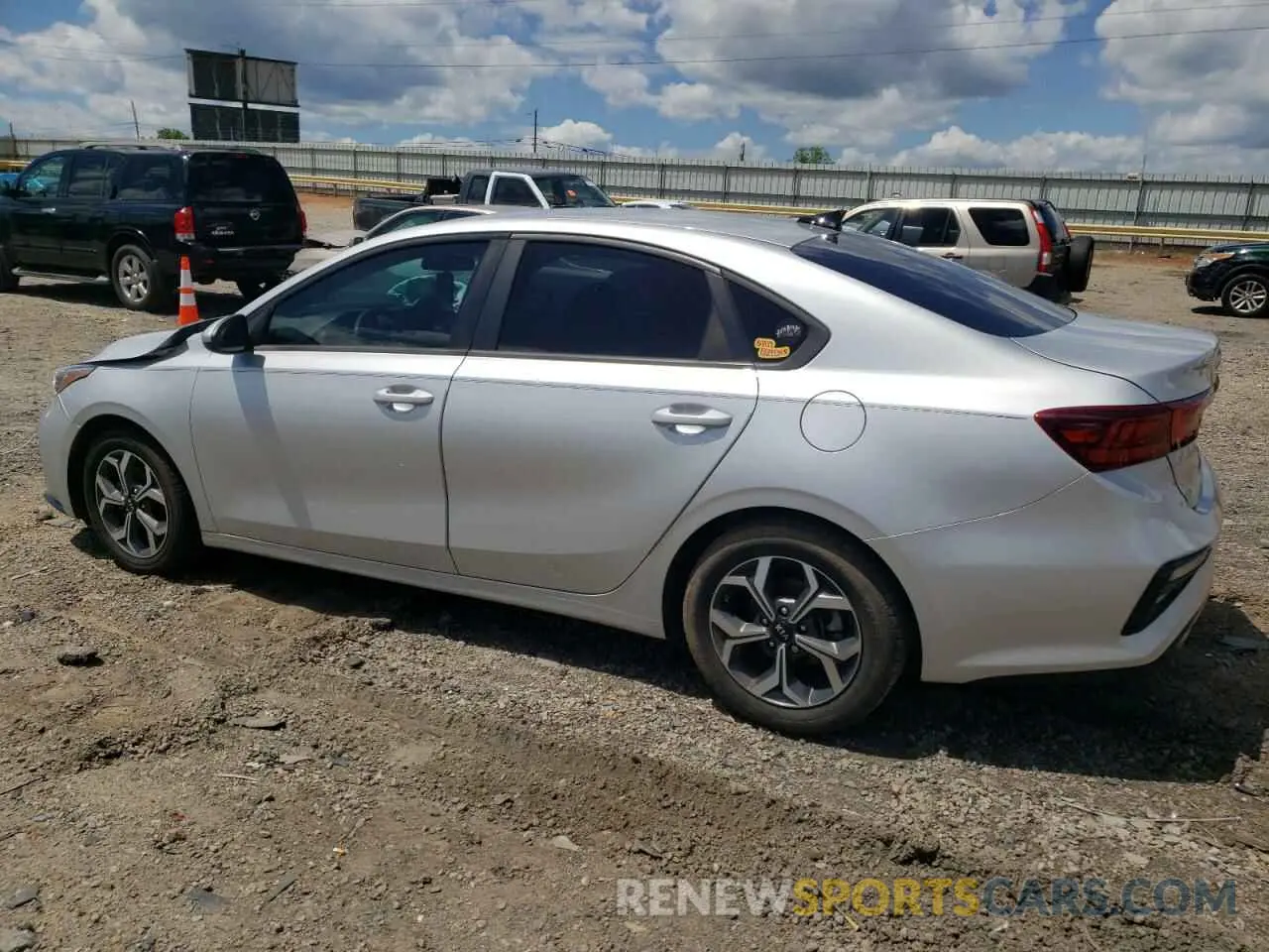 2 Photograph of a damaged car 3KPF24AD7LE194700 KIA FORTE 2020