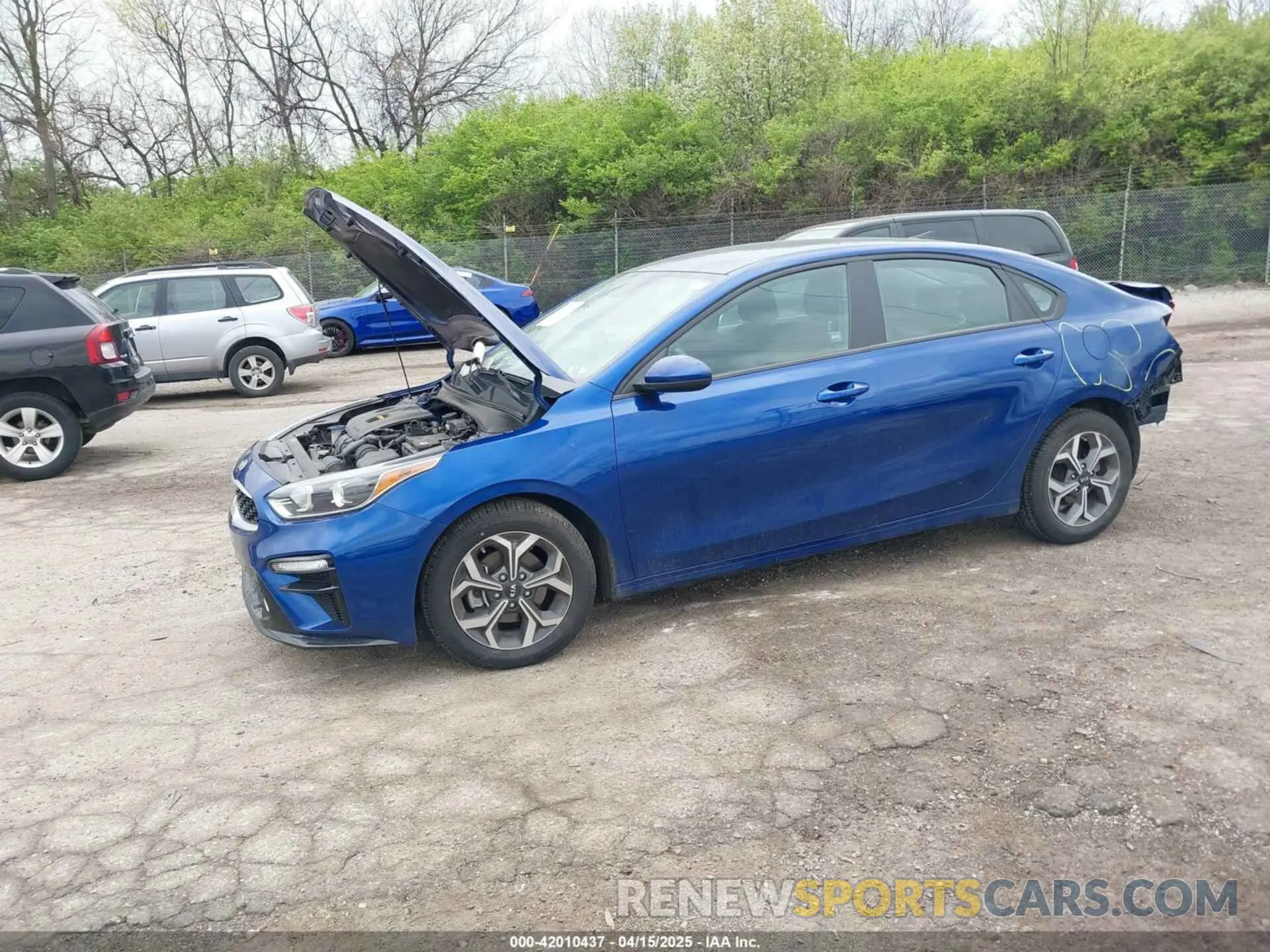 2 Photograph of a damaged car 3KPF24AD7LE194888 KIA FORTE 2020