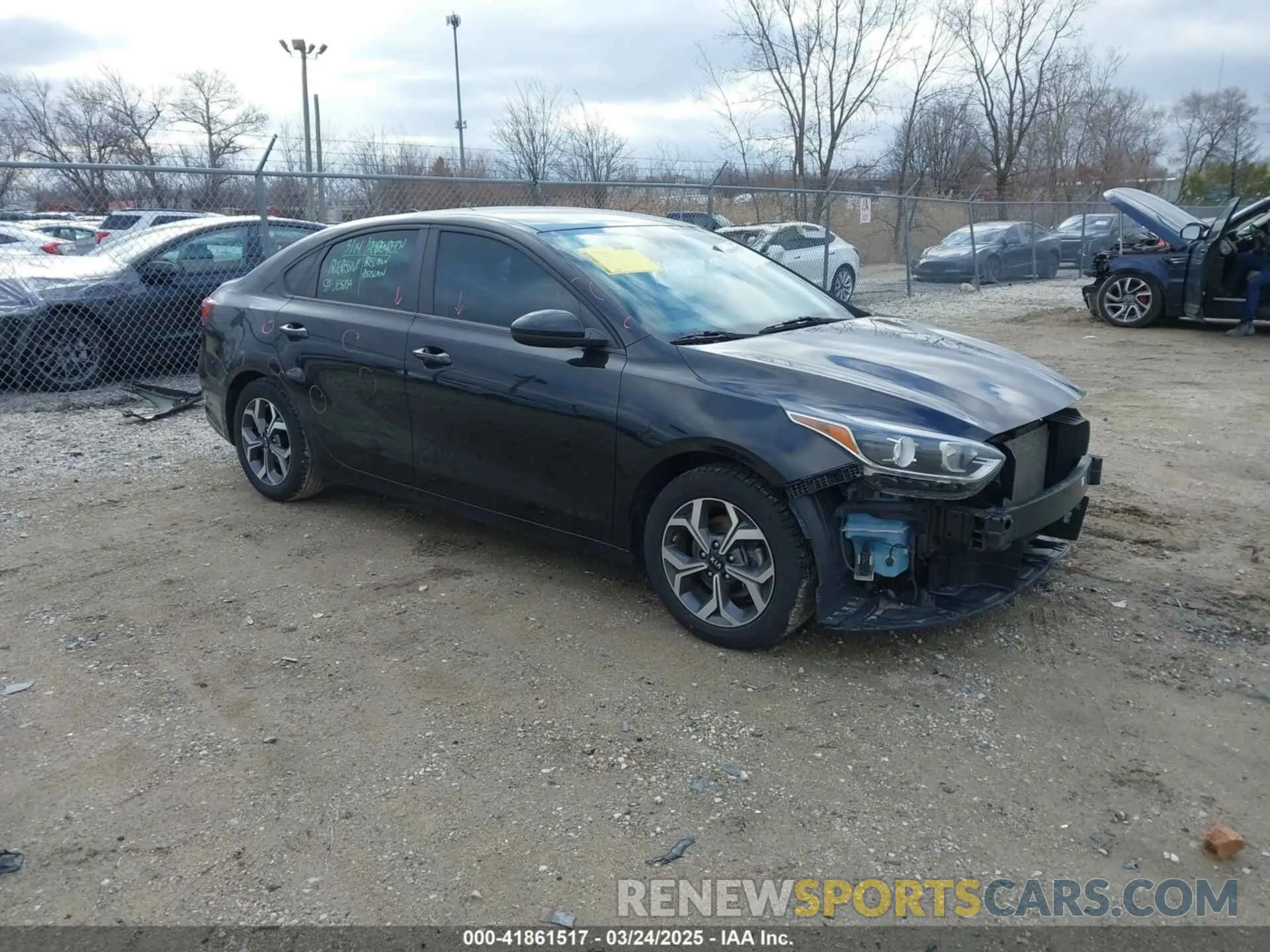 1 Photograph of a damaged car 3KPF24AD7LE205405 KIA FORTE 2020