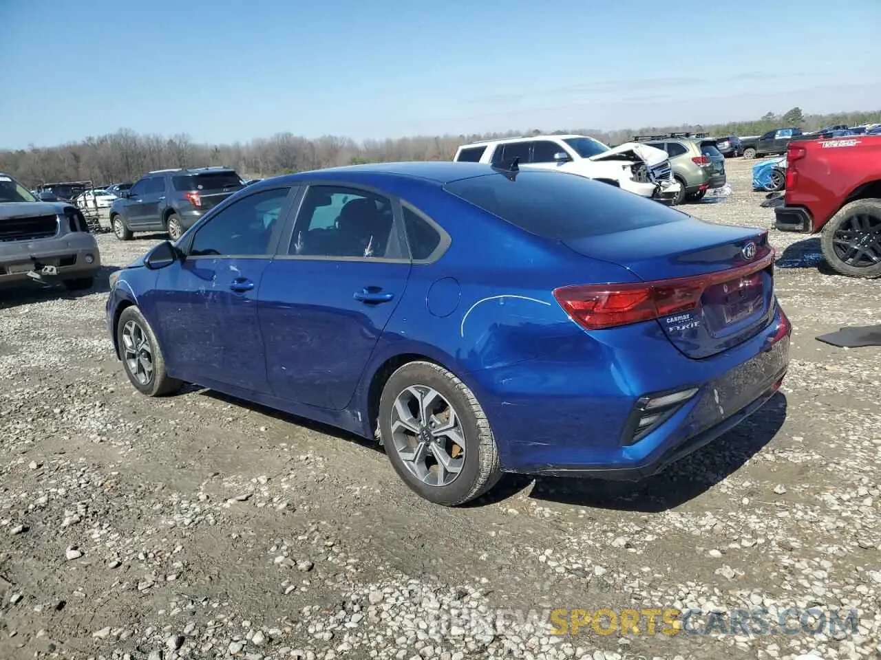 2 Photograph of a damaged car 3KPF24AD7LE216615 KIA FORTE 2020