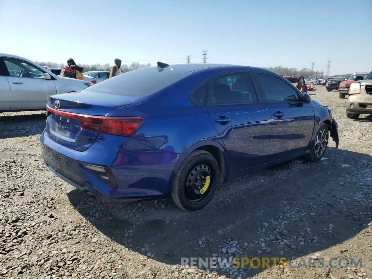 3 Photograph of a damaged car 3KPF24AD7LE216615 KIA FORTE 2020