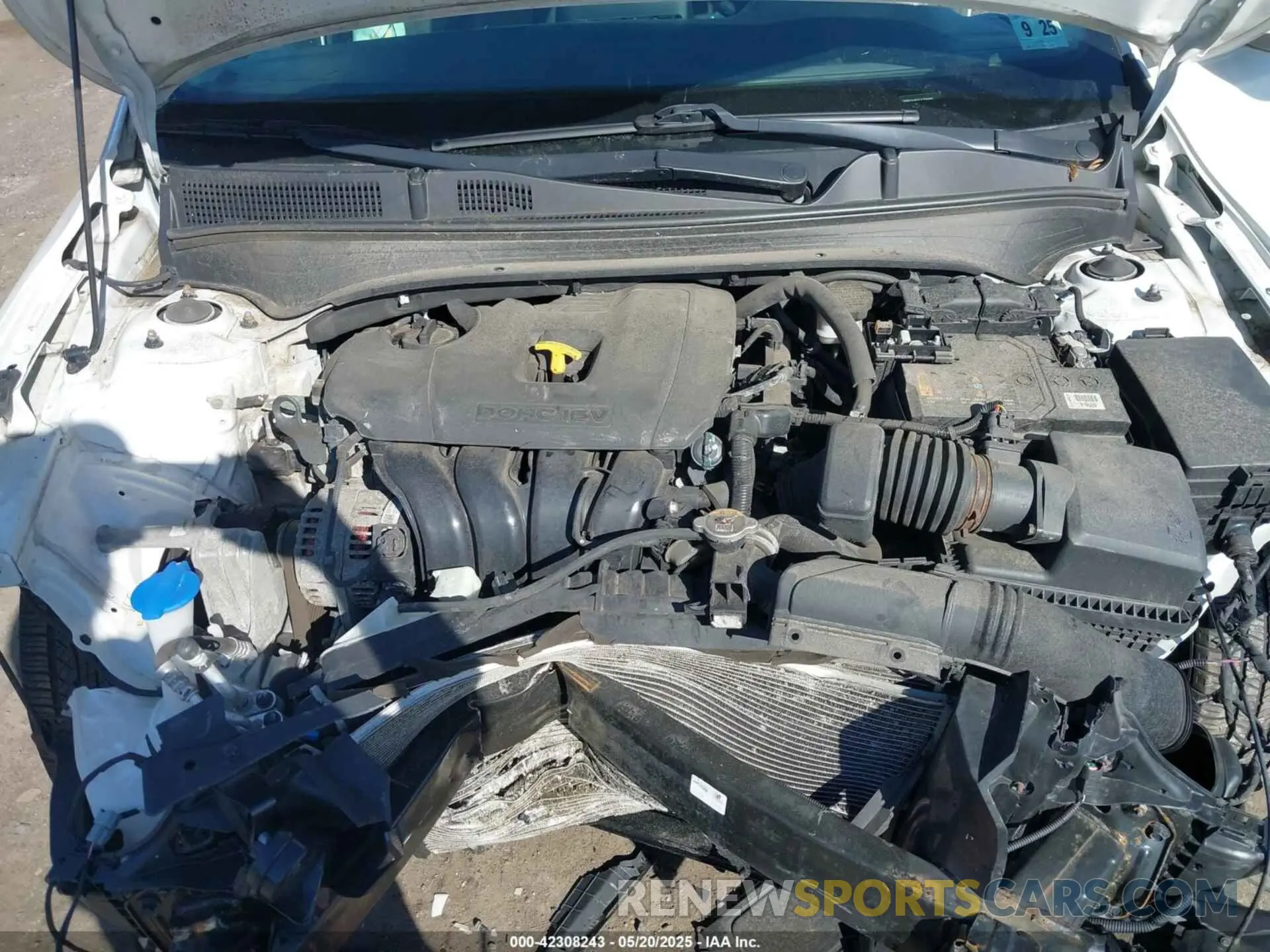 10 Photograph of a damaged car 3KPF24AD7LE226965 KIA FORTE 2020