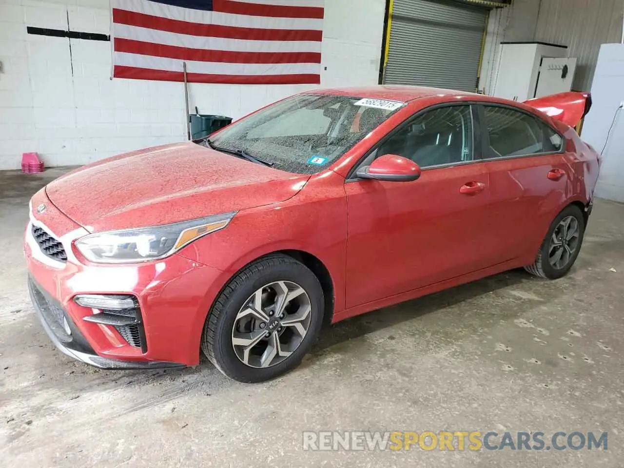 1 Photograph of a damaged car 3KPF24AD7LE230417 KIA FORTE 2020