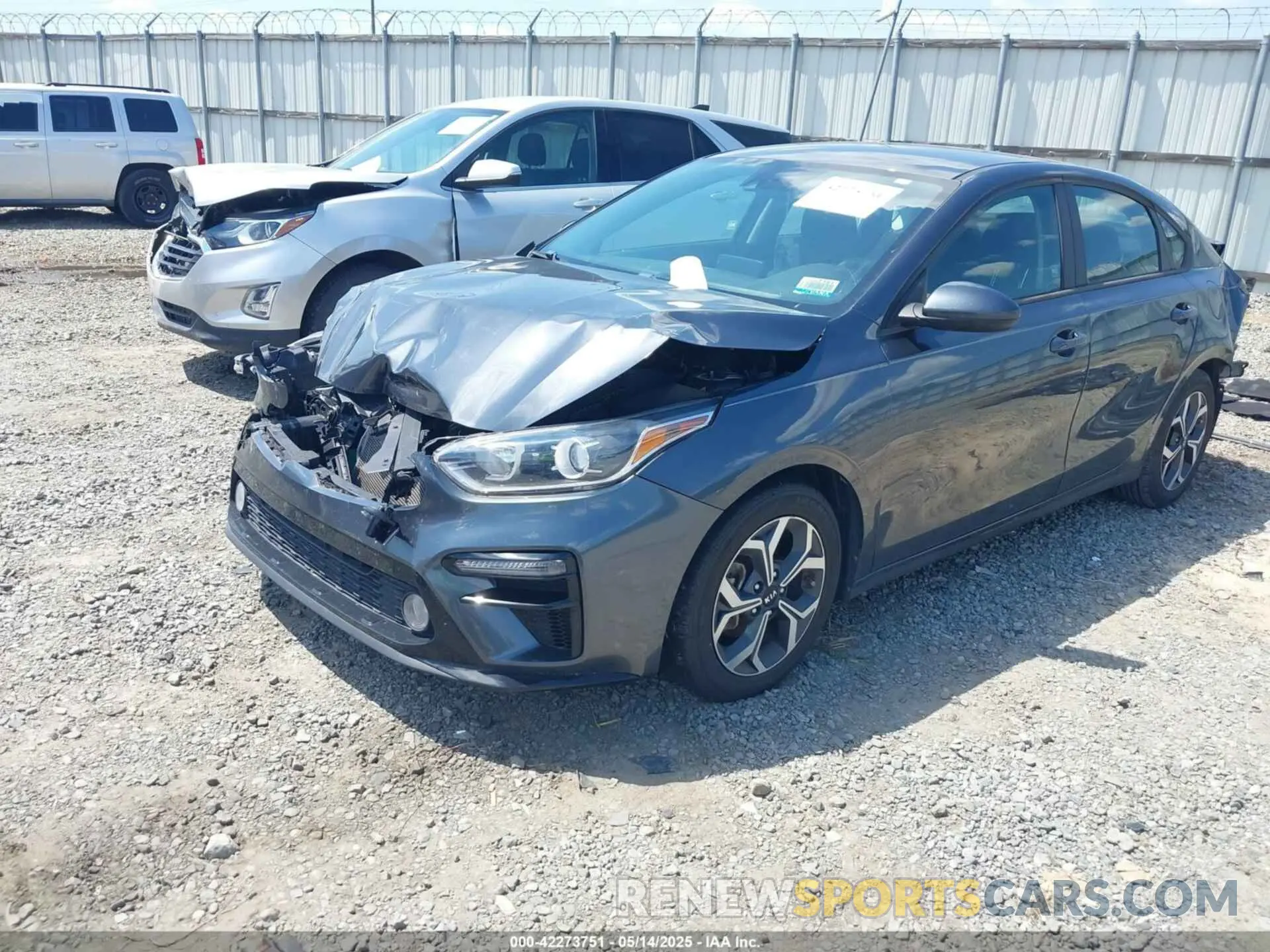 2 Photograph of a damaged car 3KPF24AD7LE234564 KIA FORTE 2020