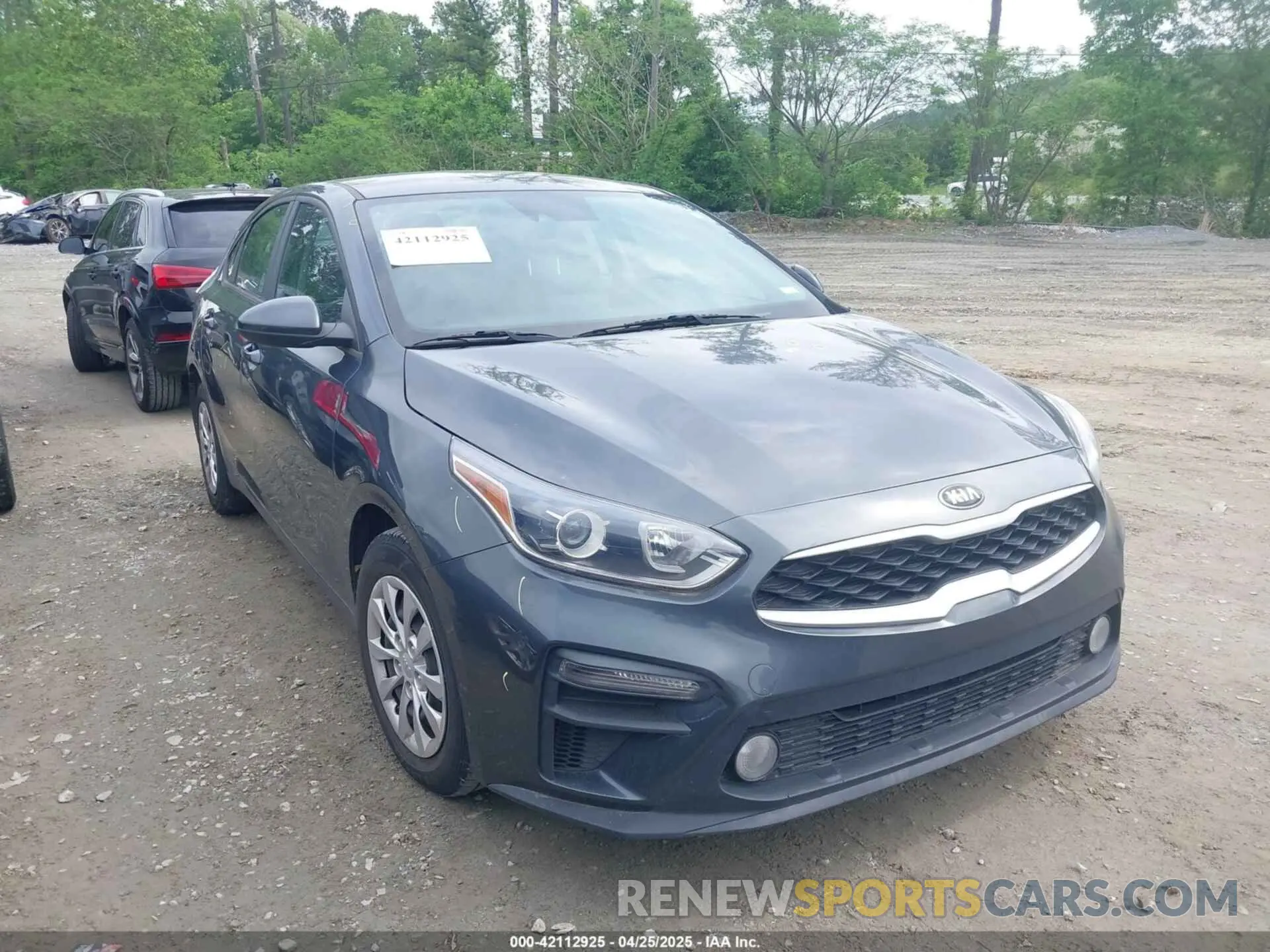 1 Photograph of a damaged car 3KPF24AD7LE236038 KIA FORTE 2020