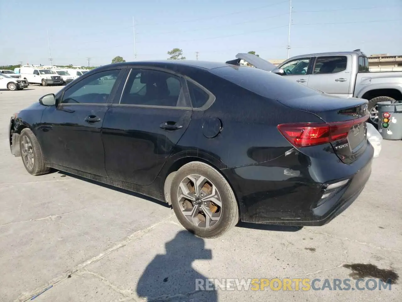 2 Photograph of a damaged car 3KPF24AD7LE237433 KIA FORTE 2020