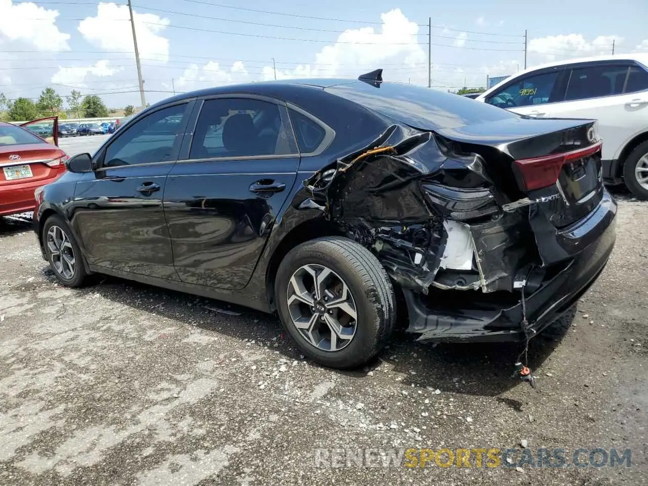 2 Photograph of a damaged car 3KPF24AD7LE240445 KIA FORTE 2020