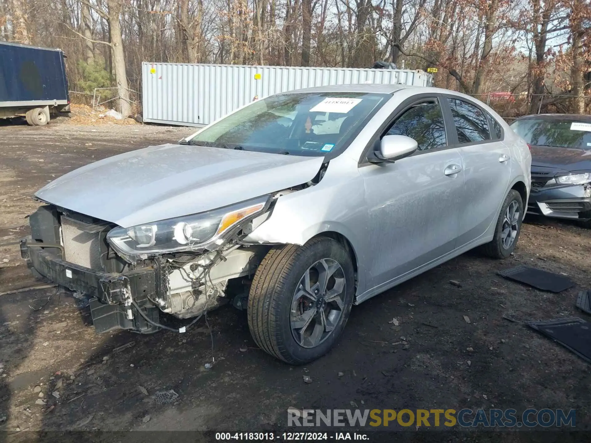 2 Photograph of a damaged car 3KPF24AD7LE242888 KIA FORTE 2020