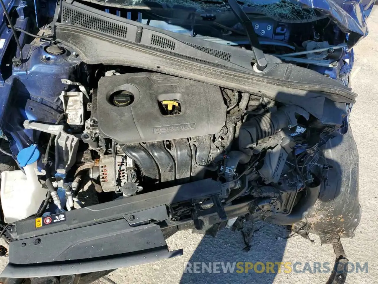 11 Photograph of a damaged car 3KPF24AD7LE245449 KIA FORTE 2020