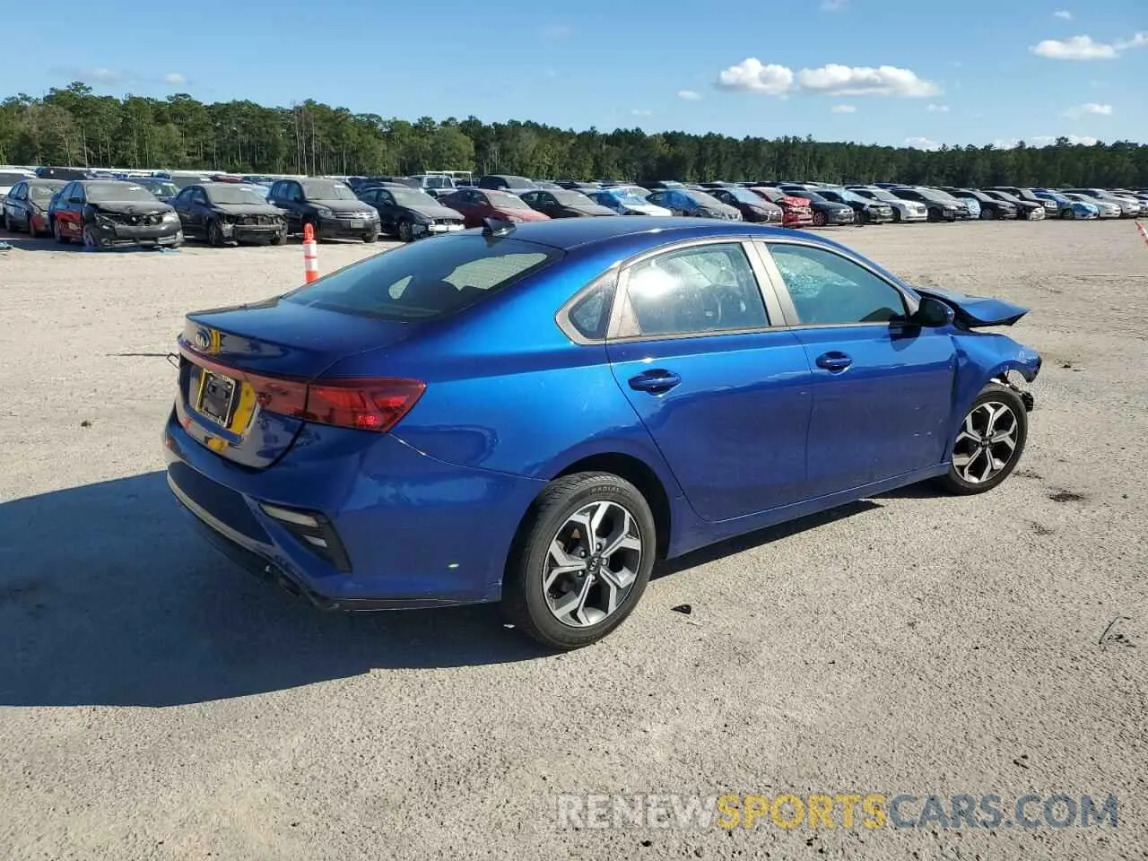 3 Photograph of a damaged car 3KPF24AD7LE245449 KIA FORTE 2020
