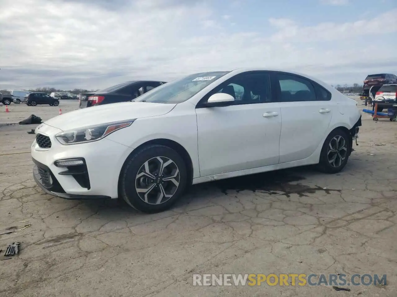 1 Photograph of a damaged car 3KPF24AD7LE245919 KIA FORTE 2020