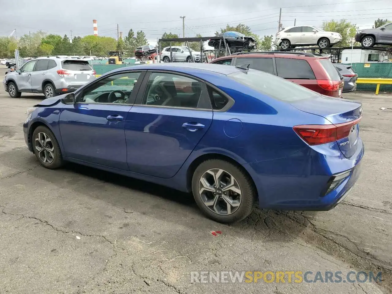 2 Photograph of a damaged car 3KPF24AD8LE152410 KIA FORTE 2020