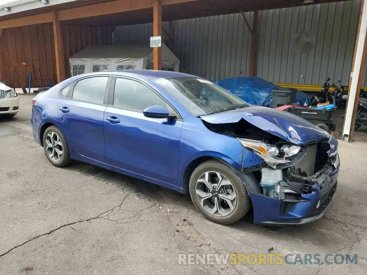 4 Photograph of a damaged car 3KPF24AD8LE152410 KIA FORTE 2020