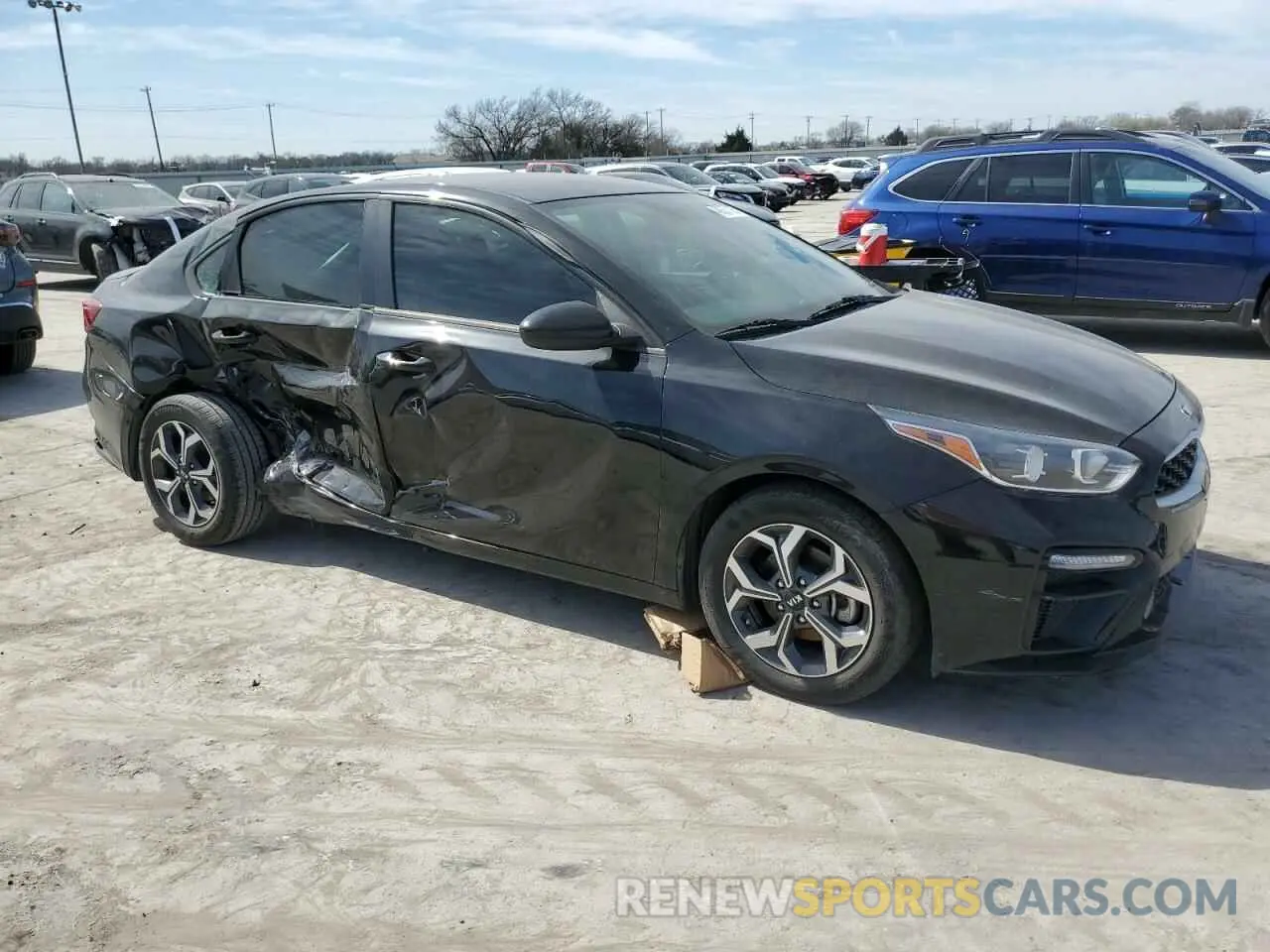 4 Photograph of a damaged car 3KPF24AD8LE154500 KIA FORTE 2020