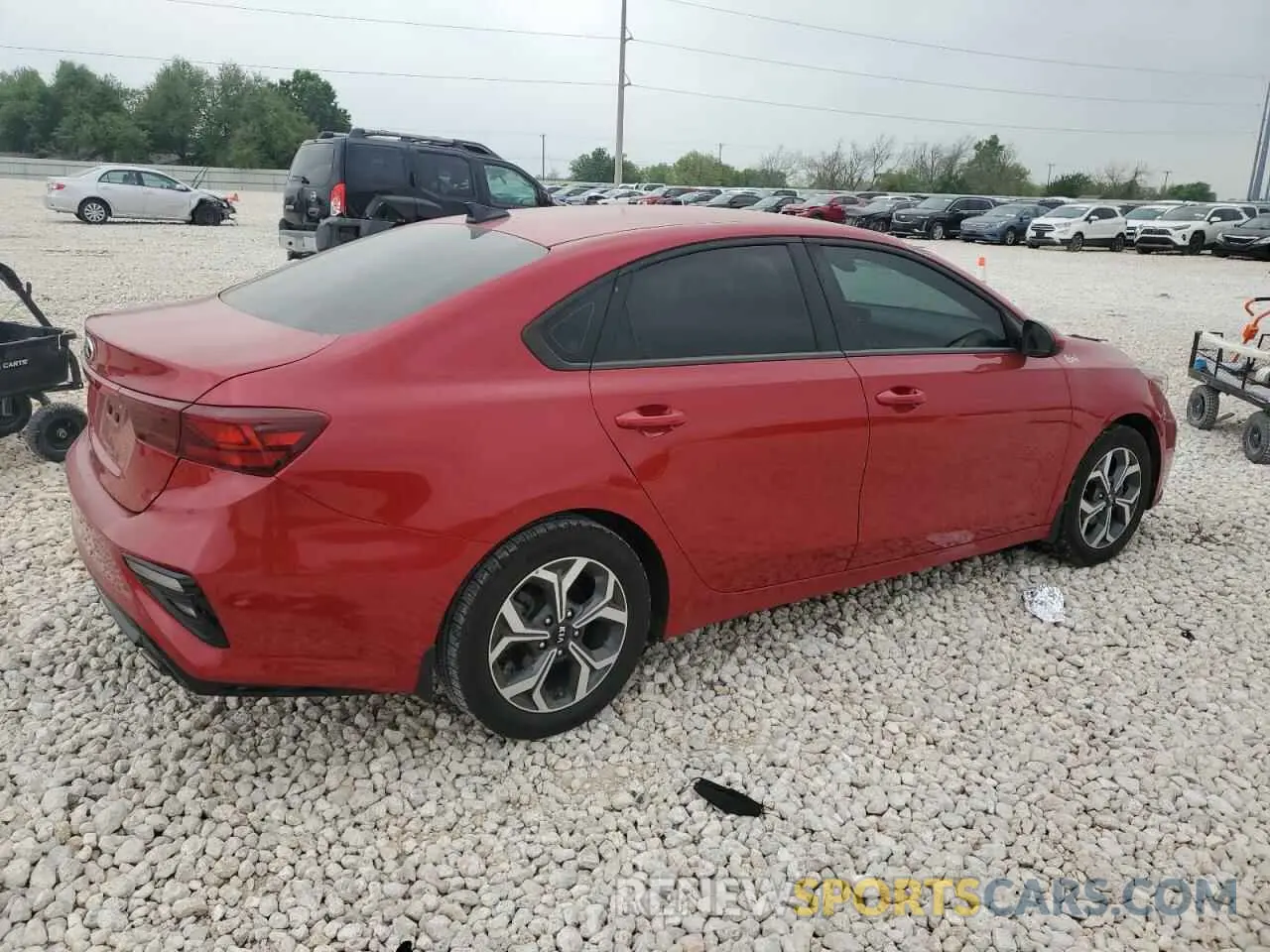3 Photograph of a damaged car 3KPF24AD8LE154562 KIA FORTE 2020