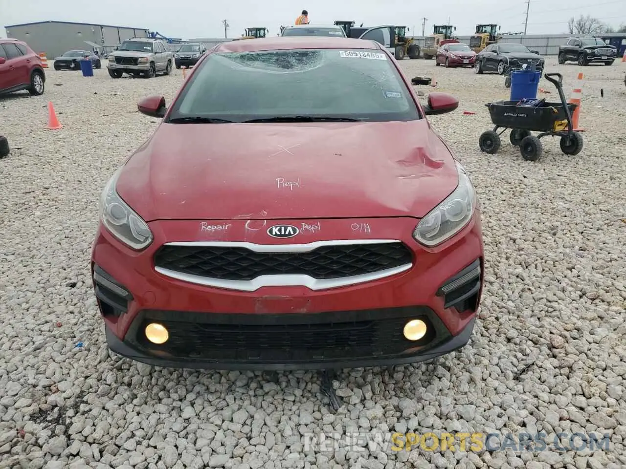 5 Photograph of a damaged car 3KPF24AD8LE154562 KIA FORTE 2020